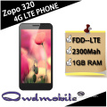 Zopo zp320 4G lte mobile phone with 5inch display 1GB Ram